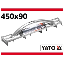 Zdzierak do tynków aluminiowy 450x90 mm YT-5247 YATO