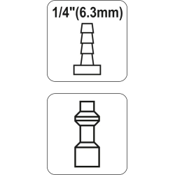 Złącze do węża 6 mm YT-2405 YATO