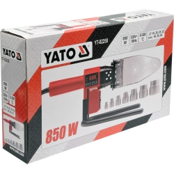 Zgrzewarka do rur termoplastycznych 850 w YT-82250 YATO