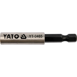 Uchwyt do końcówek wkrętakowych, magnetyczny 1/4"x 60 mm YT-0465 YATO