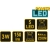 ZESTAW LAMP ROWEROWYCH: PRZEDNIA 3W CREE LED + TYLNA 5 LED 88422 VOREL