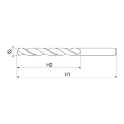 Wiertło do metalu hss-co, 5.2 mm YT-4052 YATO