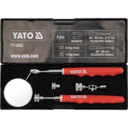 Zestaw inspekcyjny lusterko+chwytak YT-0662 YATO