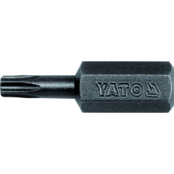 Końcówki wkrętakowe, udarowe 8x30 mm, torx security t20, 50 szt YT-7910 YATO