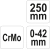 Szczypce zaciskowe typu morse'a 250 mm / YT-2473 / YATO