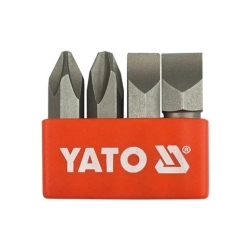Zestaw bitów do wkrętaków udarowych ph2, ph3, 8 mm, 10 mm / YT-2812 / YATO