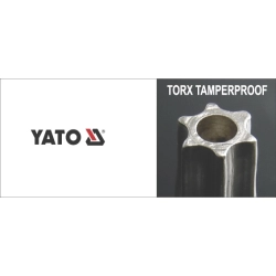 Klucze imbusowe torx, długie t10-t50, 9 cz. YT-0512 YATO