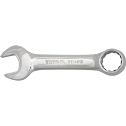Klucz płasko-oczkowy krótki 8 mm / YT-4901 / YATO