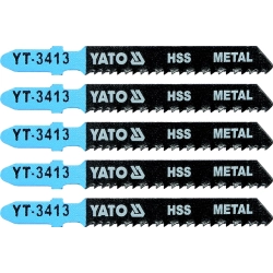 Brzeszczot do wyrzynarki typ t, 12 tpi, do metalu, 5 szt YT-3413 YATO