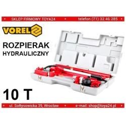 Rozpierak hydrauliczny 10t plastic box / 80412 / VOREL