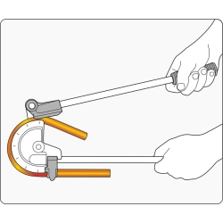 Giętarka do rur 15mm YT-21844 YATO