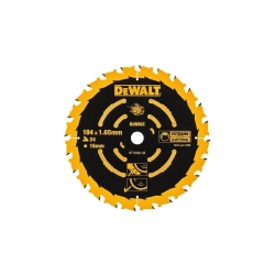 Piła widiowa do zagłębiarki 184x16mm, 24 zęby DT10302 DeWALT