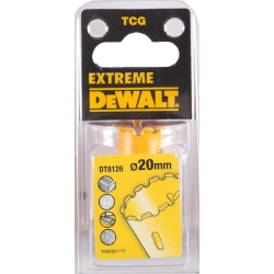Piły-otwornice z zębami z węglików 20mm DT8126 DeWALT