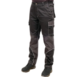 Spodnie z elastanem czarne rozmiar XL YT-79443 Yato