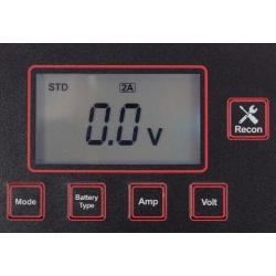 Prostownik elektroniczny z wyświetlaczem LCD, zakres 12V/2A/8A/15A YT-83003 Yato