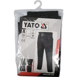 Spodnie softshell czarne na chłodniejsze dni XL YT-79433 Yato