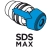 Młot udarowy SDS Max 1250W, walizka GRAPHITE 58G874