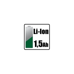 Wkrętak akumulatorowy 3.6V, Li-Ion/1.5Ah, podajnik rewolwerowy VERTO 50G139