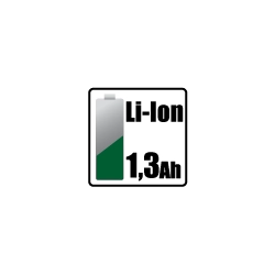 Wiertarko-wkrętarka akumulatorowa 2 x 14.4V, Li-Ion/1.3Ah, walizka