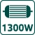 Kosiarka elektryczna 1300W, szerokość koszenia 320mm VERTO 52G573