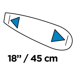 Pilarka łańcuchowa spalinowa 2kW (2.7KM), prowadnica 18