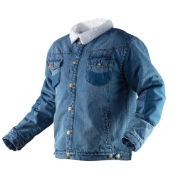 Kurtka jeansowa ocieplana DENIM, rozmiar XXL NEO 81-557-XXL