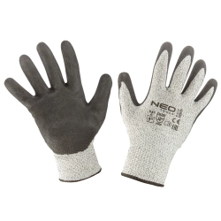 Rękawice antyprzecięciowe pokryte nitrylem, 4X43D, rozmiar 9 NEO 97-610-9