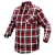 Koszula flanelowa, krata czerwono-czarno-biała, rozmiar S NEO 81-540-S