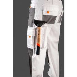 Spodnie robocze, białe, rozmiar XXL/58 NEO 81-120-XXL