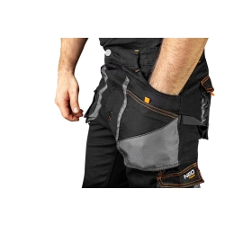 Spodnie robocze HD Slim, pasek, rozmiar XXXL NEO 81-238-XXXL