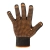 Rękawice robocze, bawełna i poliester, kropkowane, rozmiar 8 NEO 97-620-8