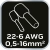 Szczypce do zaciskania końcówek tulejkowych 0.5-16 mm2 (22-6 AWG) NEO 01-506