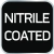 Rękawice robocze, bawełna, pokryte w całości nitrylem, 4121X, rozmiar 8 NEO 97-630-8