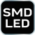 Lampa solarna ścienna SMD LED 350 lm NEO 99-088