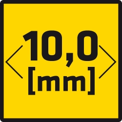Krzyżyki dystansowe T 10,0 mm, 30 szt.