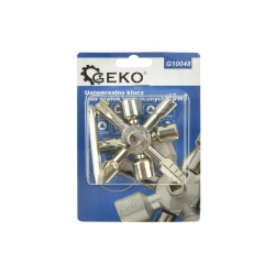 Uniwersalny klucz do szafek technicznych 10w1 GEKO G10048
