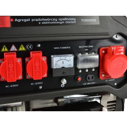 #Agregat spalinowy prądotwórczy z elektronicznym startem 15KM 6,6KW T05003 TVARDY
