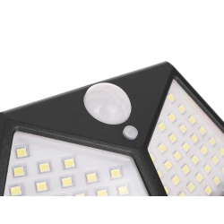 Lampa solarna z czujnikiem zmierzchu i ruchu 50W naświetlacz 100led K02025 Keltin