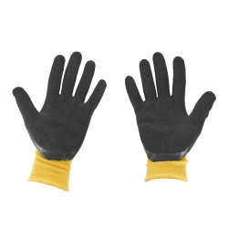 Rękawice ochronne powlekane r. 8 – żółte G75011 GEKO