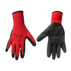 Rękawice ochronne GEKO r.10 /latex czerwone/ G73533