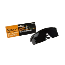 Okulary ochronne czarne GEKO G90020