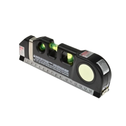 Poziomica laserowa z miarą i metrem 2,5m GEKO G03310