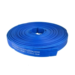 Wąż PCV 1" - 50m (niebieski-smell) 2 BARY GEKO G70007