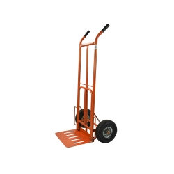Wózek transportowy 250kg 400x300mm(wysuwany podest) pomarańcz GEKO G71102