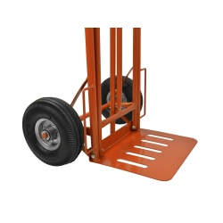 Wózek transportowy 250kg 400x300mm(wysuwany podest) pomarańcz GEKO G71102