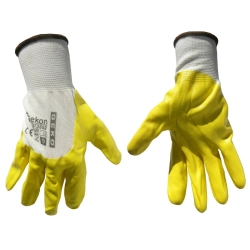 Rękawice ochronne GEKO r.9 żółte G73552