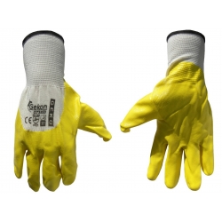 Rękawice ochronne GEKO r.10 żółte G73553
