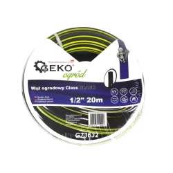 Wąż ogrodowy CLASS BLACK 1/2" 20m GEKO G73632