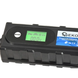Prostownik-ładowarka elektroniczna 6/12V 1,2-120Ah 4,0A LCD GEKO G80017