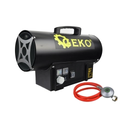 Nagrzewnica gazowa z reduktorem i termostatem 20KW GEKO G80411